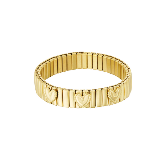 Bransoletka - Love link Gold