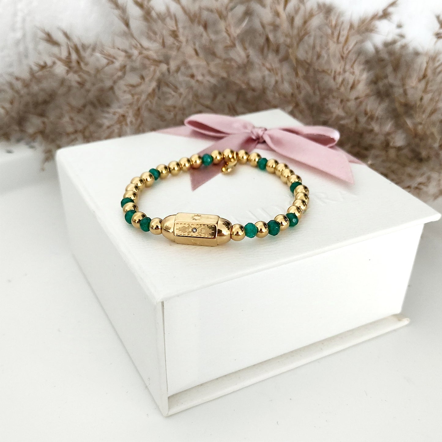 Bransoletka - Pendant Green