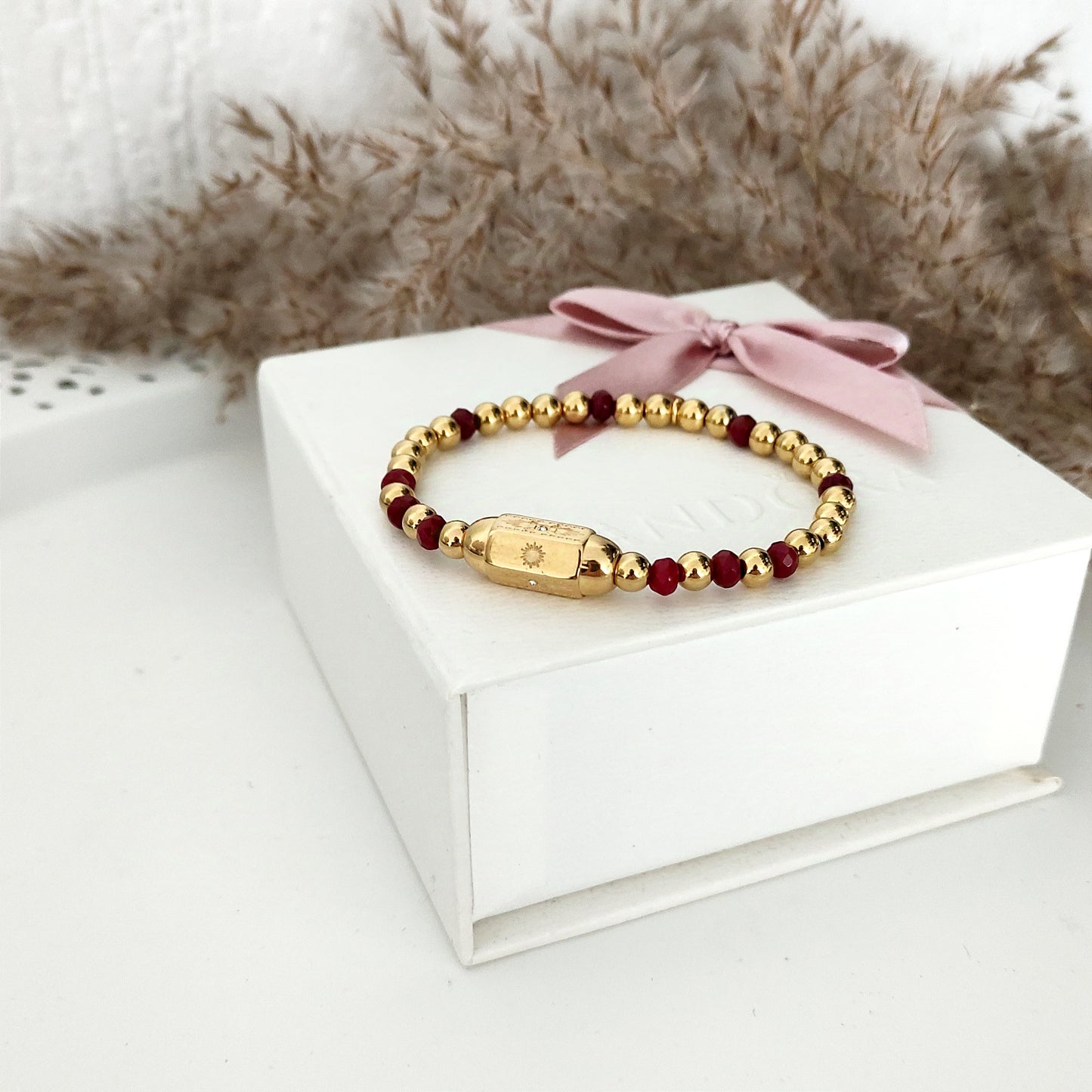 Bransoletka - Pendant Red