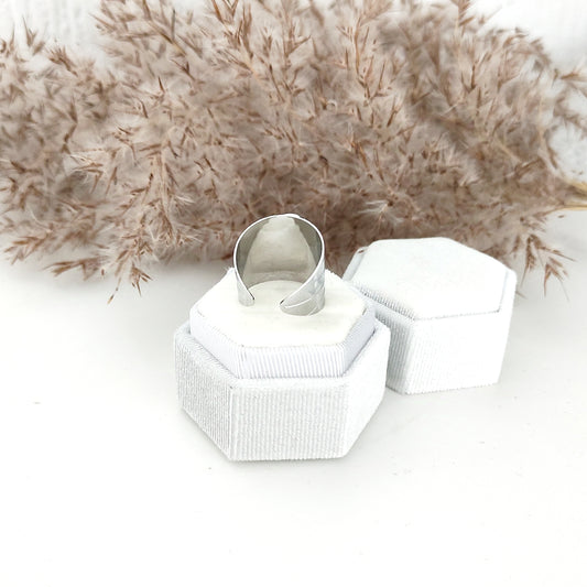 MG Pierścionek - Silver Pink