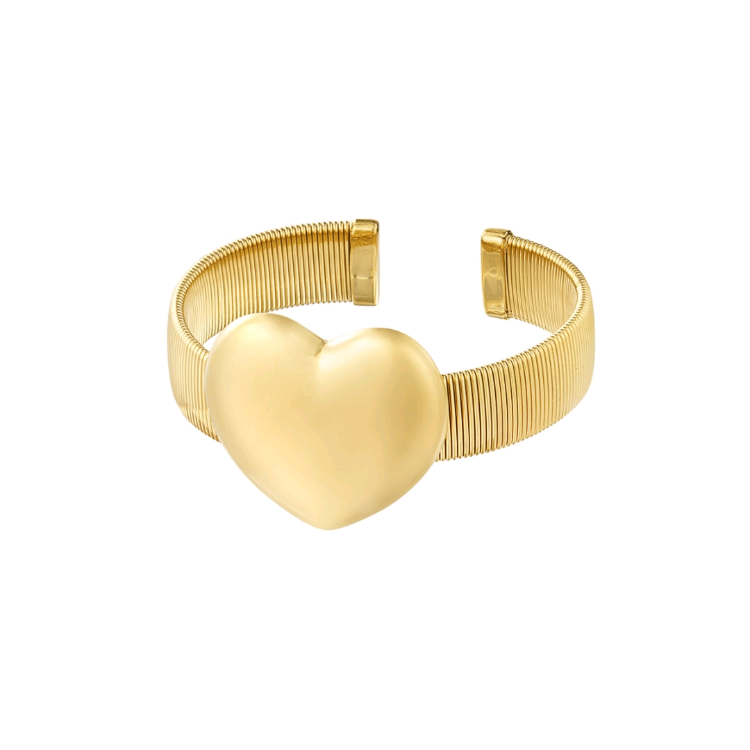 Bransoletka Gold Heart - M