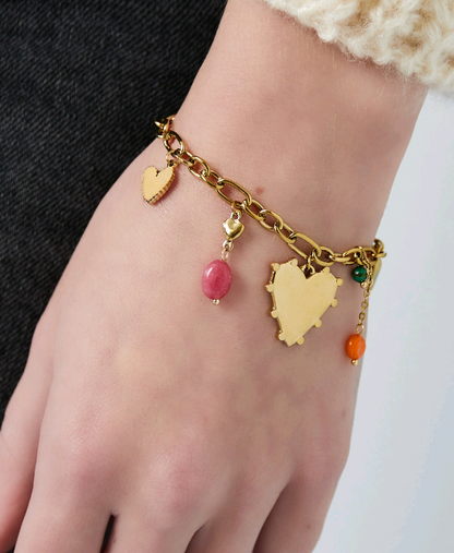 Bransoletka - Gold Charms