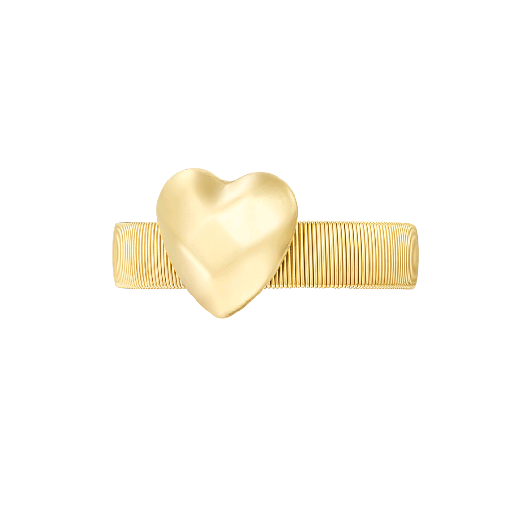 Bransoletka Gold Heart - S