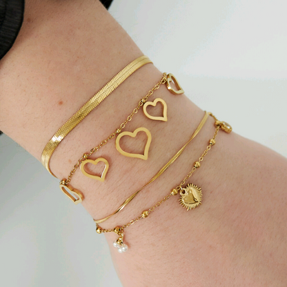 Bransoletka - Gold Chunky