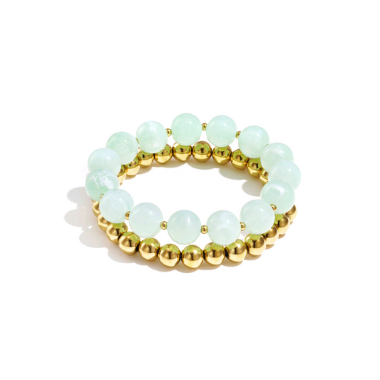Bransoletka - Baby Blue Beads