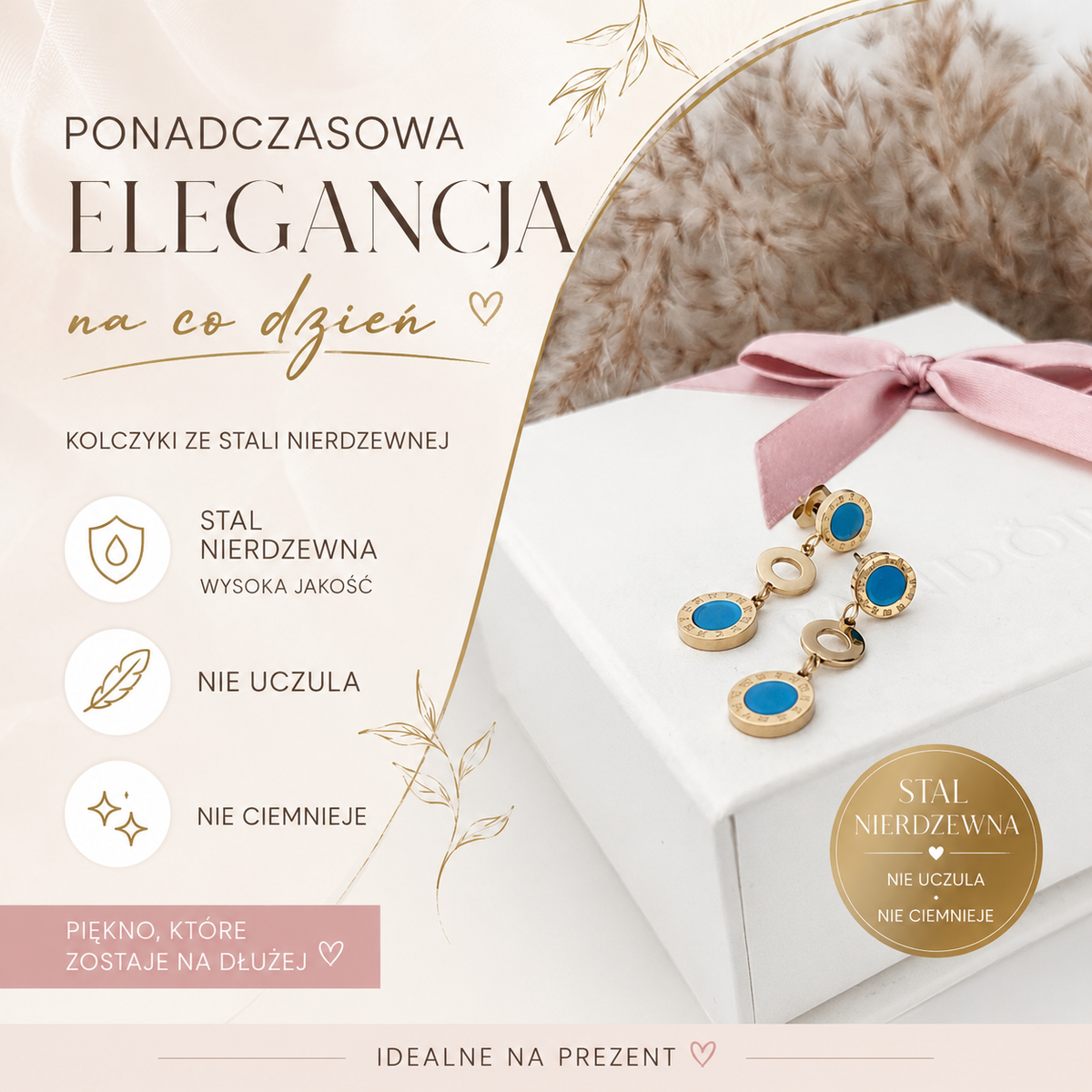 Kolczyki - Bvlgari Blue
