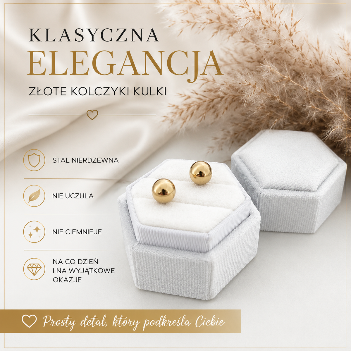 Kolczyki - Kulki