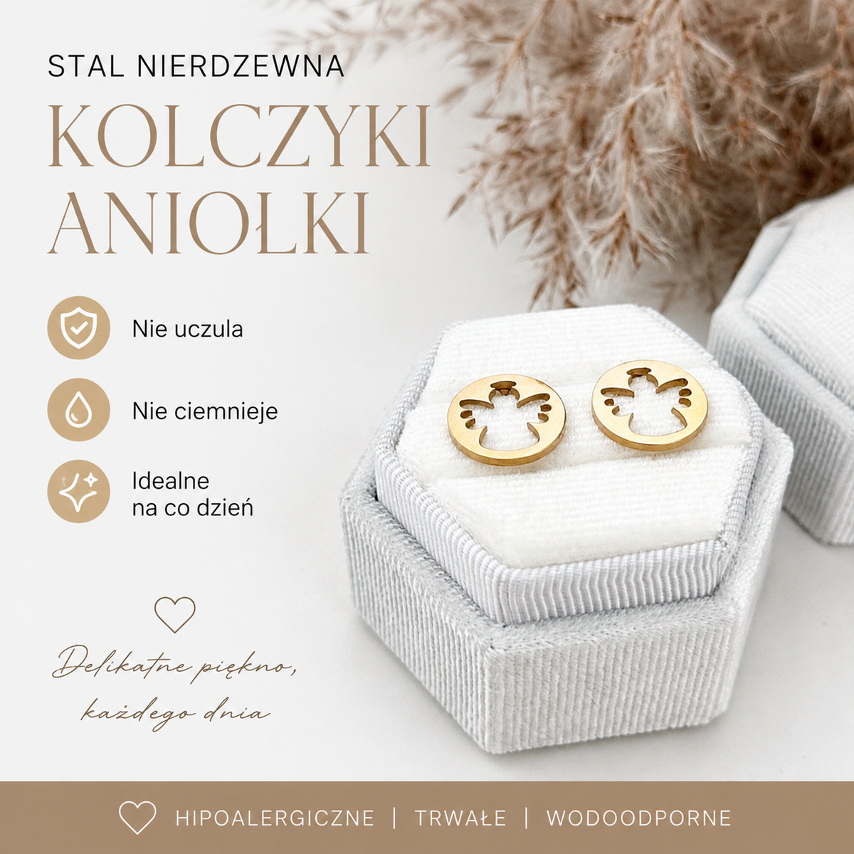 Kolczyki - Aniołki