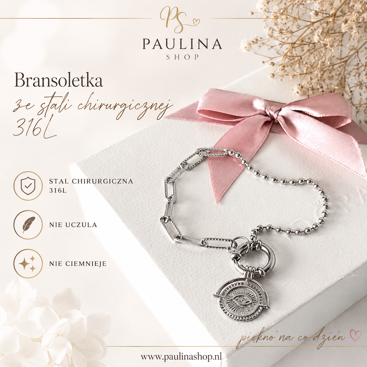 Bransoletka - Eye