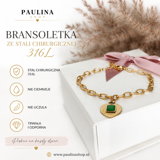 Bransoletka - Serce