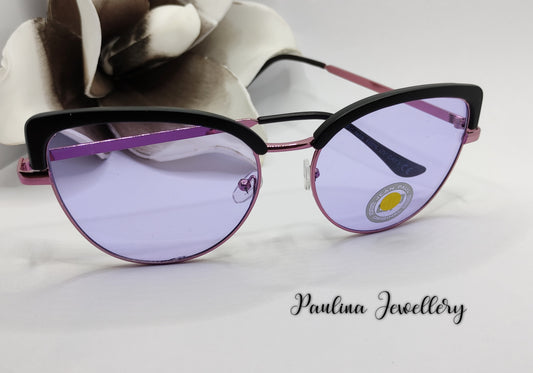 JG Okulary - Purple/Black