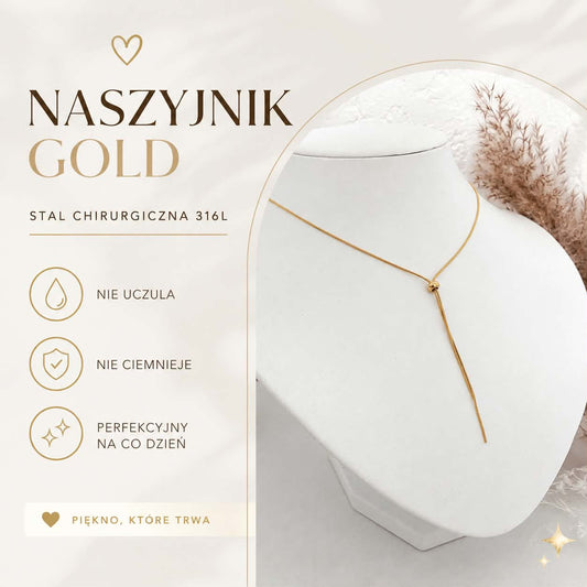 Naszyjnik - Gold