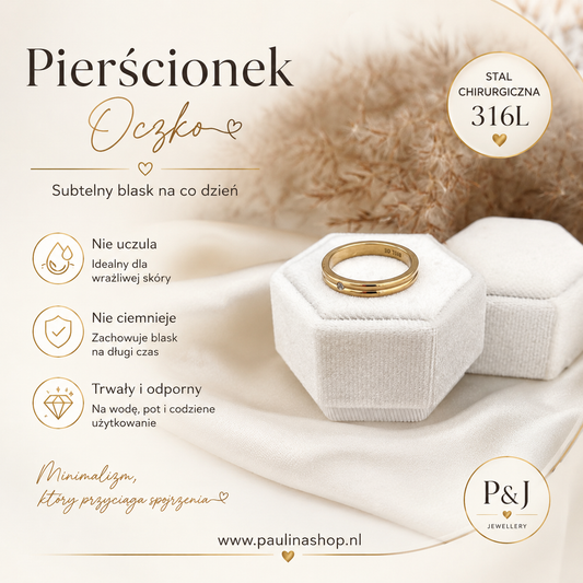 Pierścionek - Oczko