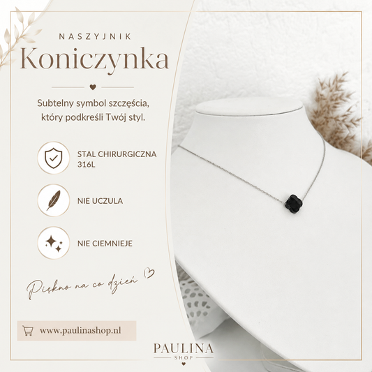 Naszyjnik Silver - Koniczynka