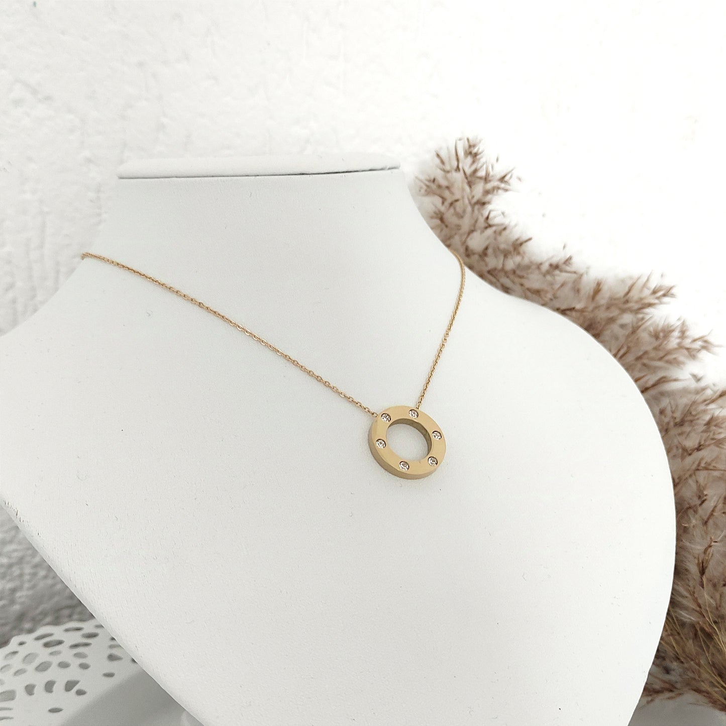 XP Necklace - Ring zirconia