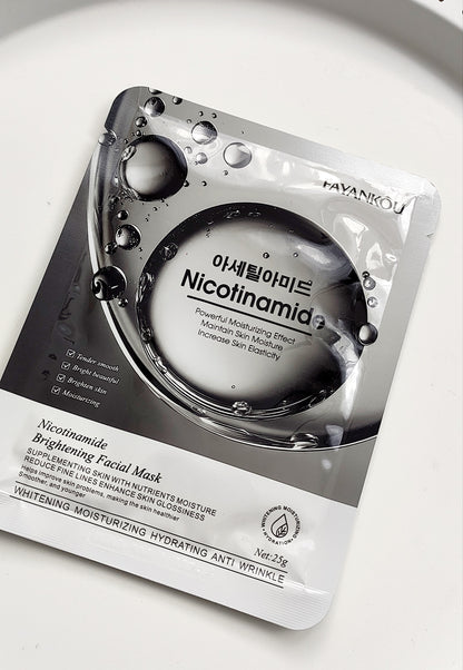 Maska rozjaśniająca do twarzy z Niacynamidem 🩶