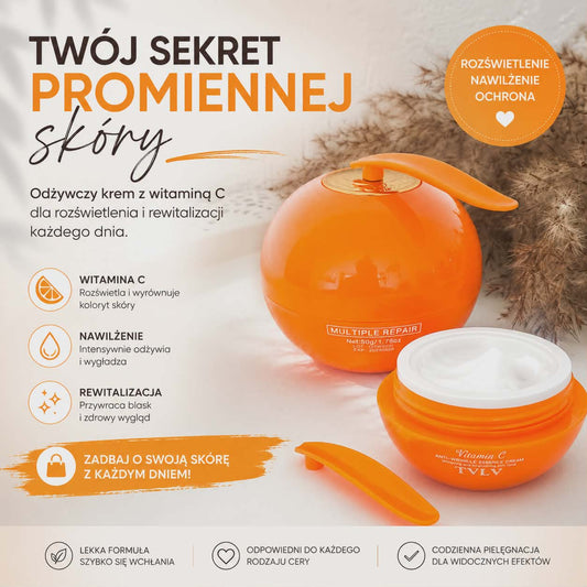 Krem do twarzy z witaminą C 🍊