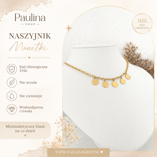 Naszyjnik - Monetki