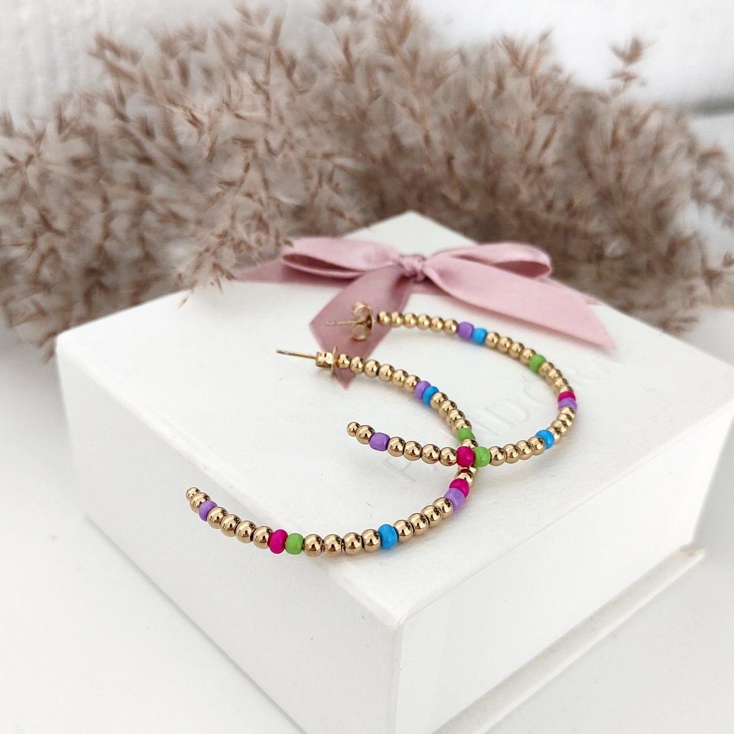 YE Kolczyki - Color Beads