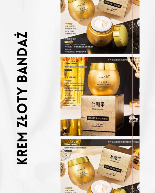 Krem do twarzy Złoty Bandaż 💛