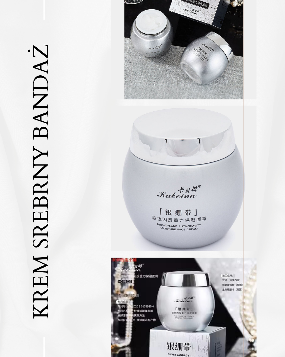 Krem Srebrny Bandaż 🩶