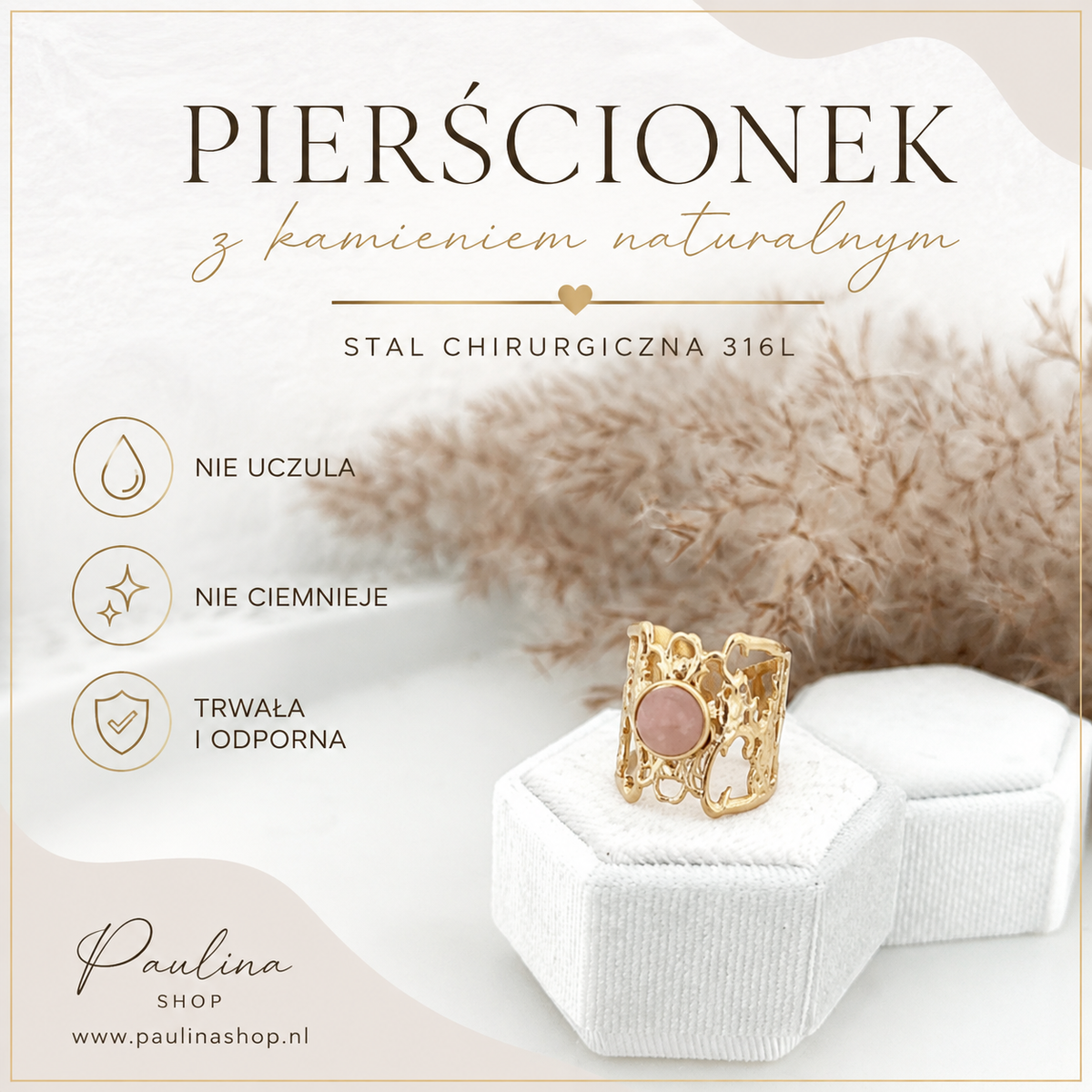 Pierścionek - Grace Brown