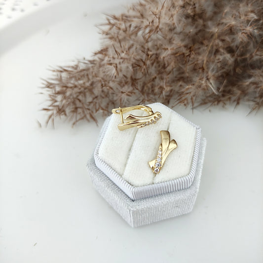 XP Kolczyki 14K - Eliza
