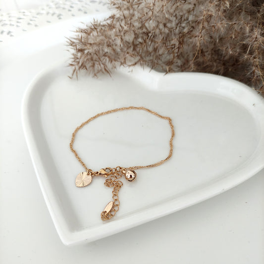 XP Bransoletka - Serce 18K