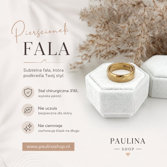 Pierścionek - Fala