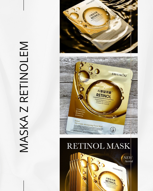 Maska do twarzy - RETINOL 💛