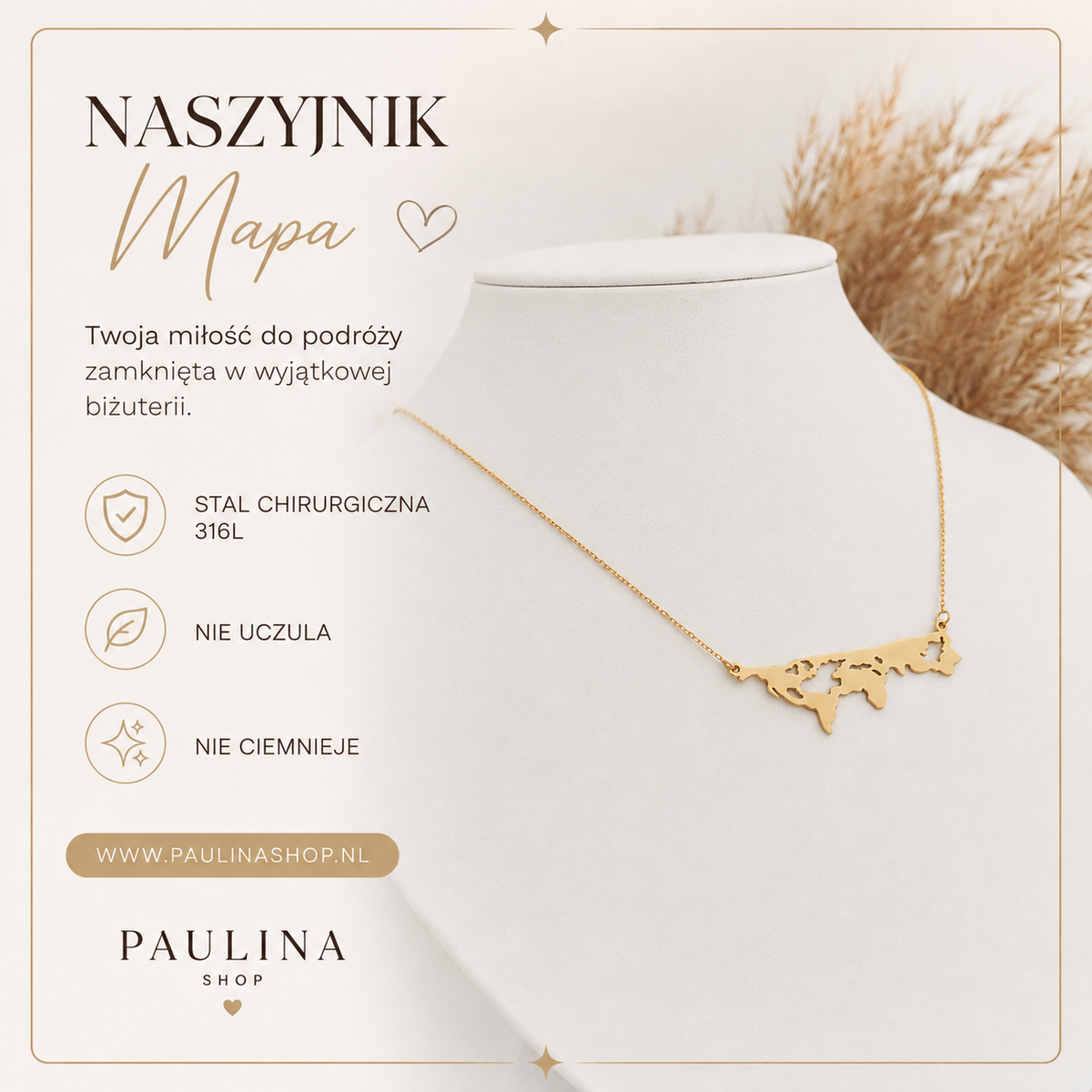 Naszyjnik - Mapa