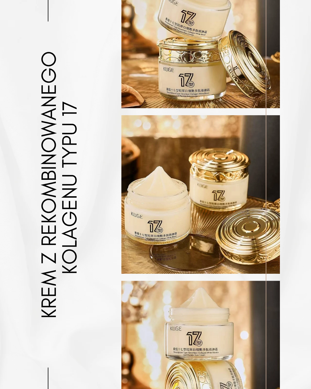 KREM Z REKOMBINOWANEGO KOLAGENU TYPU 17 🌻