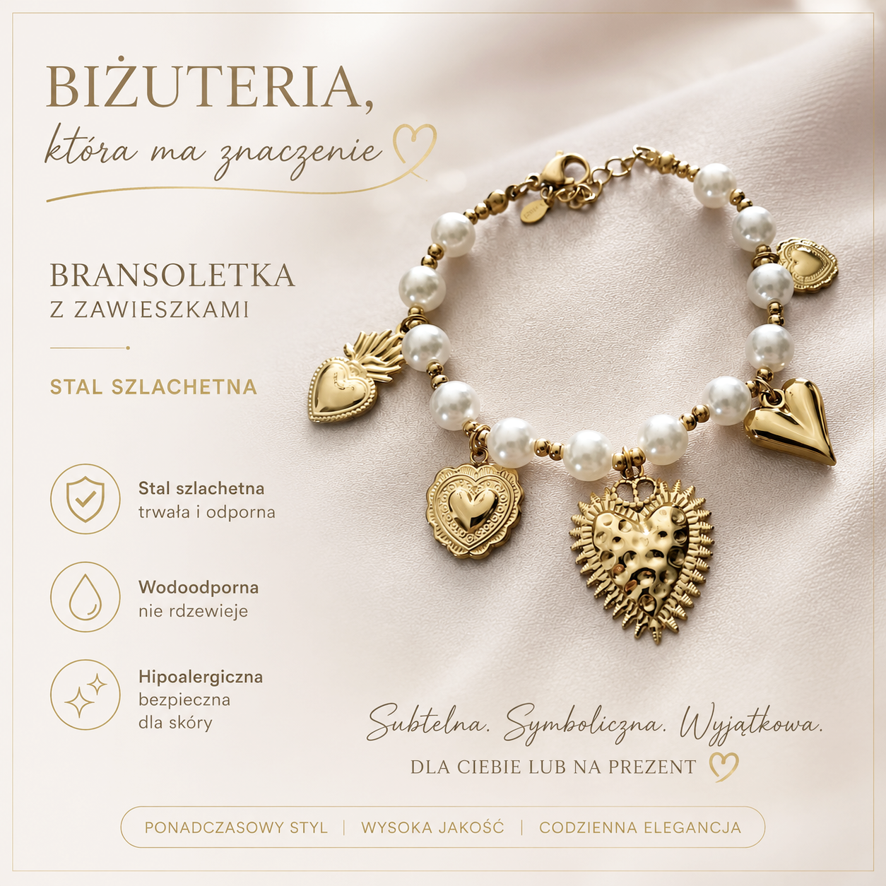 Bransoletka - Pearl