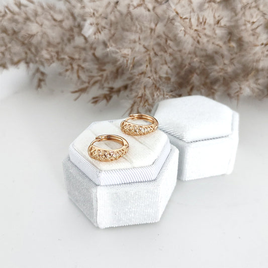 XP Kolczyki 18K - Mary