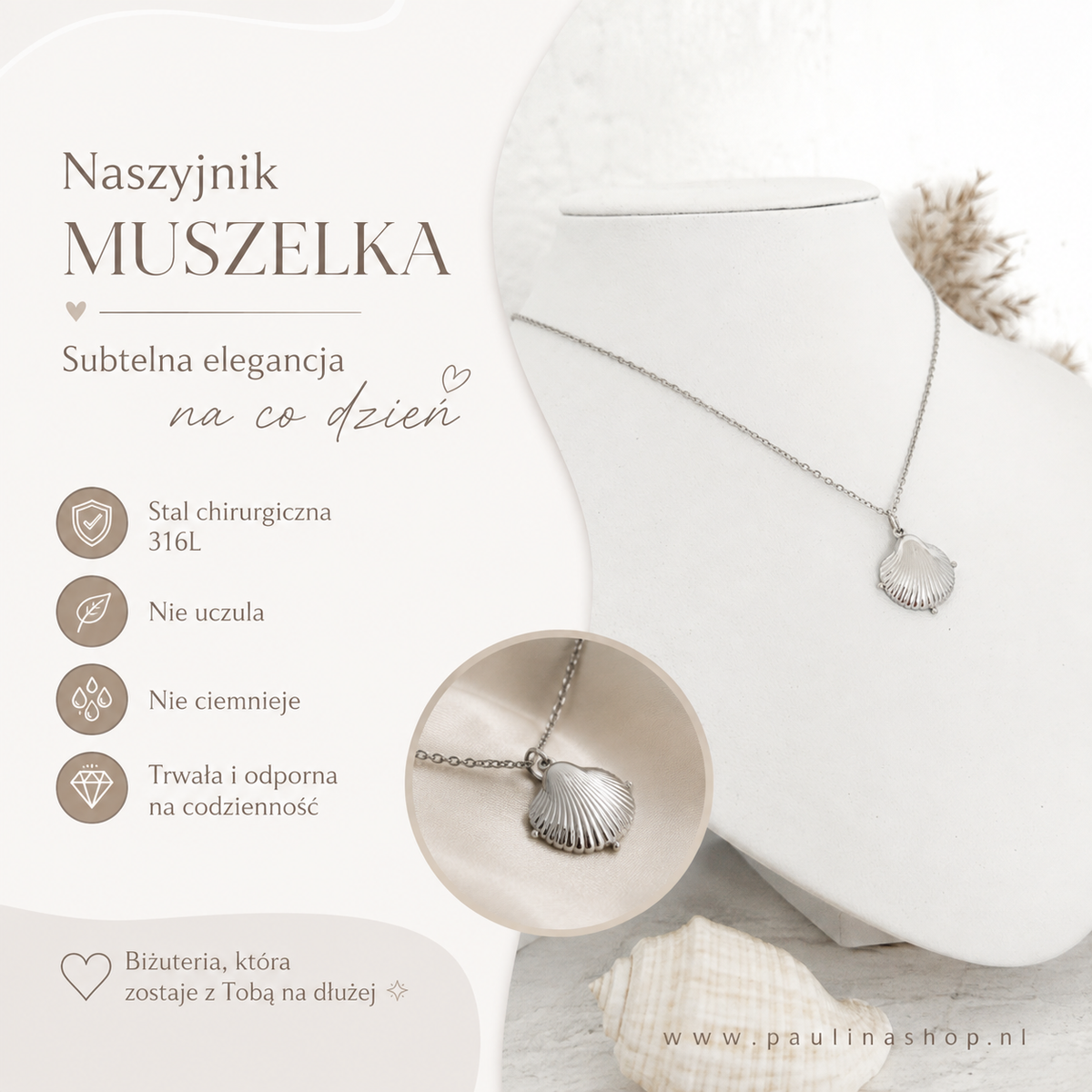 Naszyjnik - Muszelka