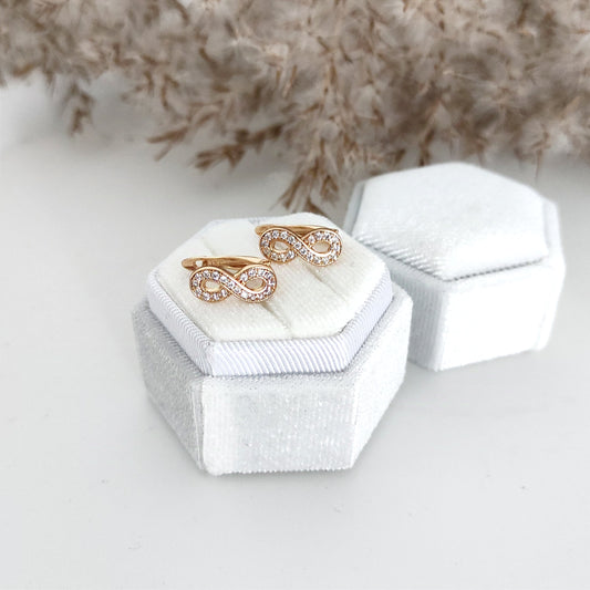 XP Kolczyki 18K - Infinity