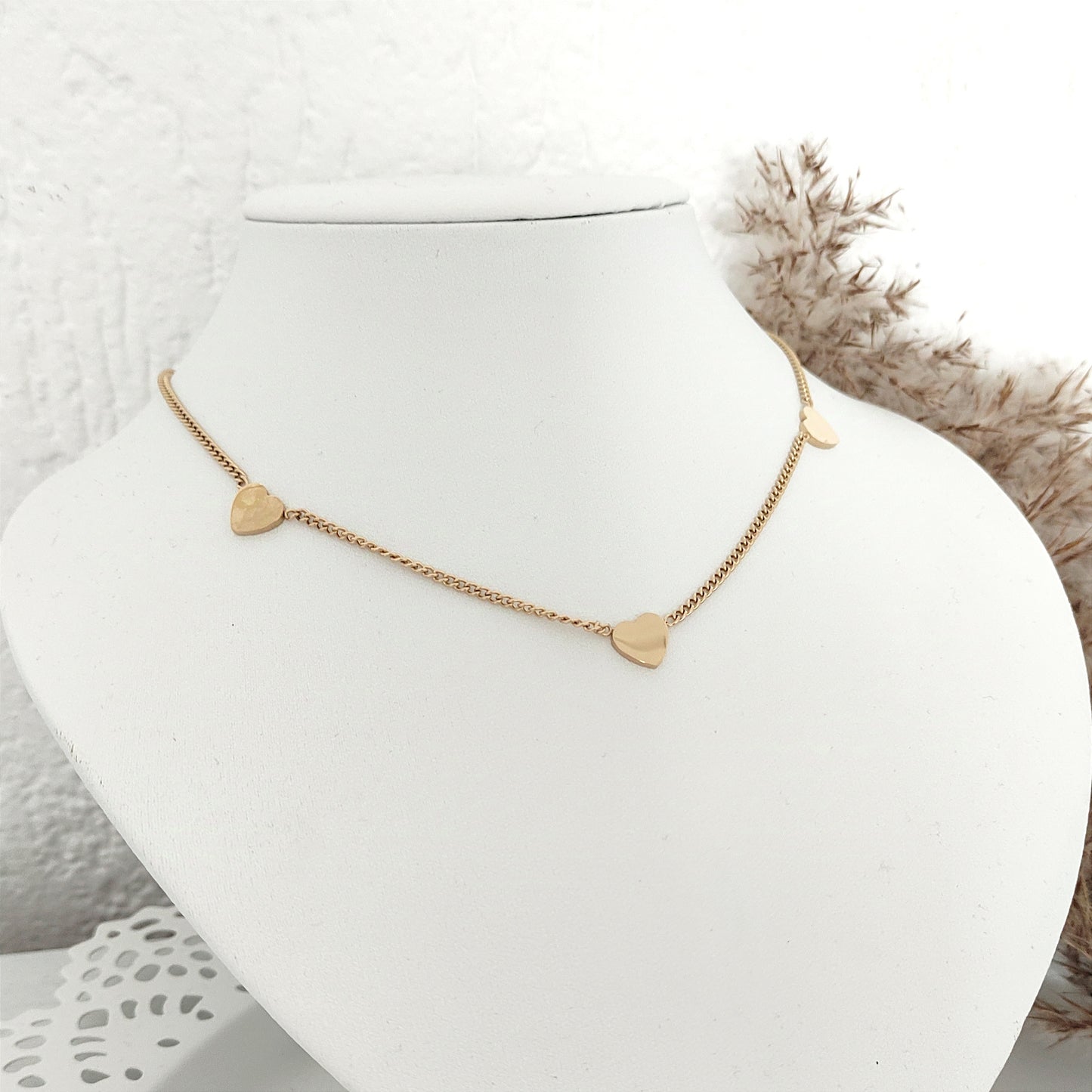 XP Necklace - 3 hearts