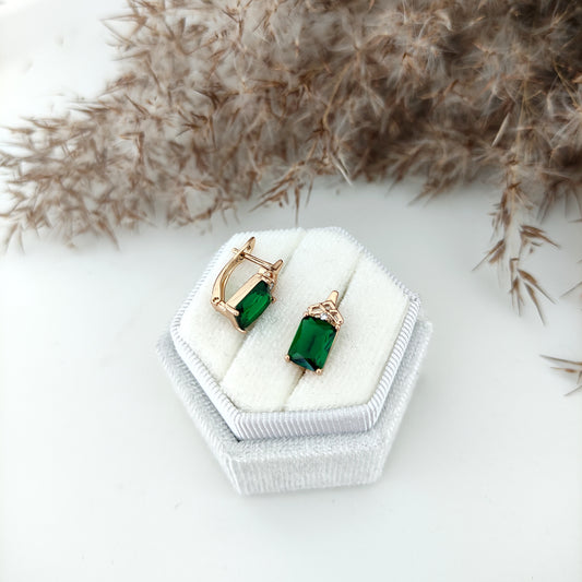 XP Kolczyki 18K - Nola Green