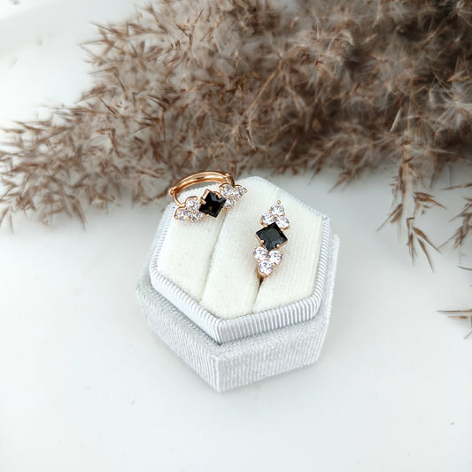 XP Kolczyki 18K - Ella Black