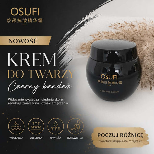 Krem na noc - Czarny bandaż