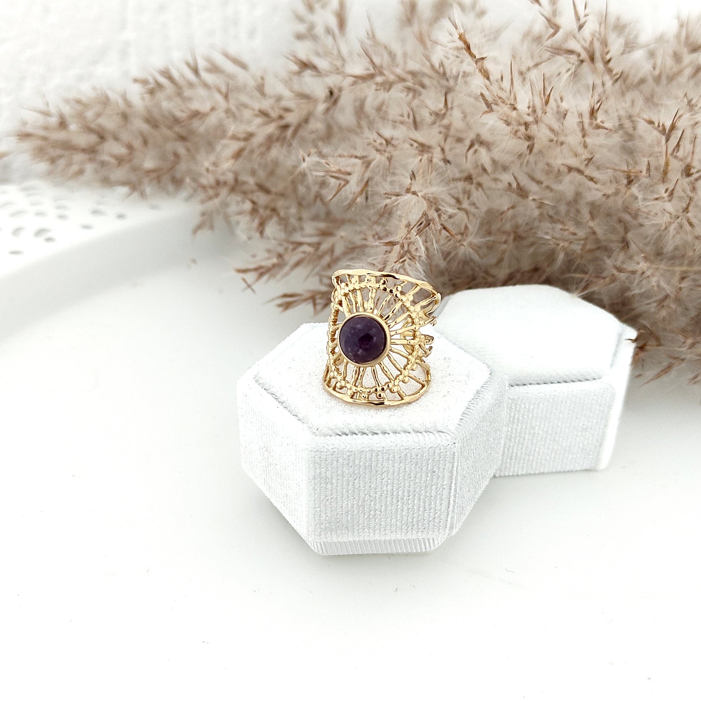 YE Ring - Web Purple