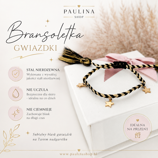 Bransoletka - Gwiazdki