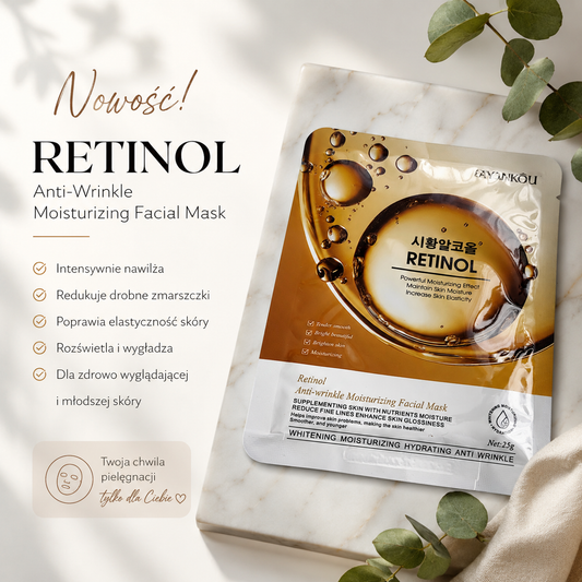 Maska do twarzy - RETINOL 💛
