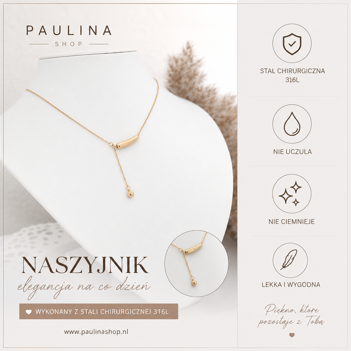 Naszyjnik - Kropelka