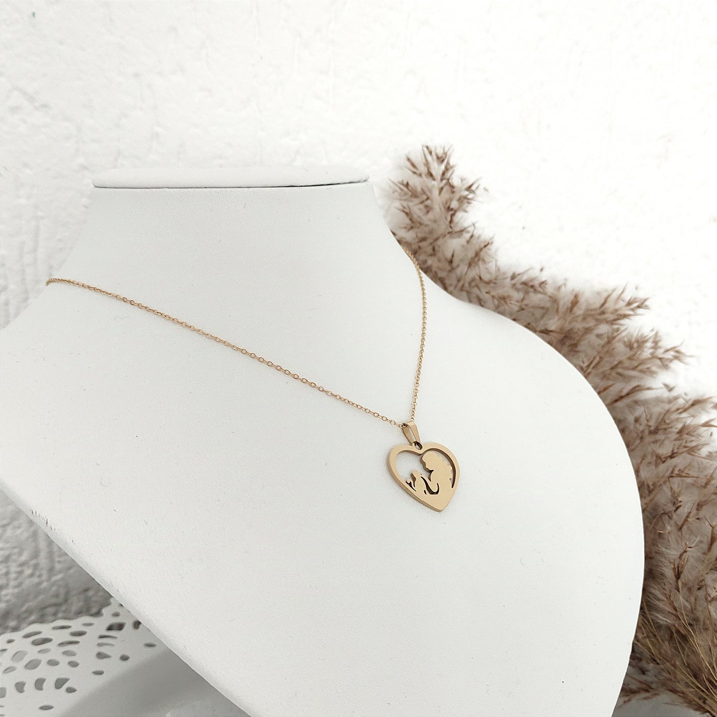 XP Ketting - Meisje met een kitten 🐈