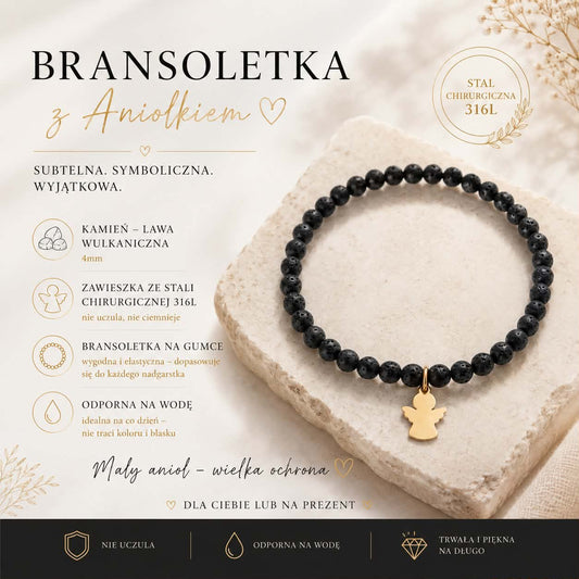 Bransoletka - Anioł stróż